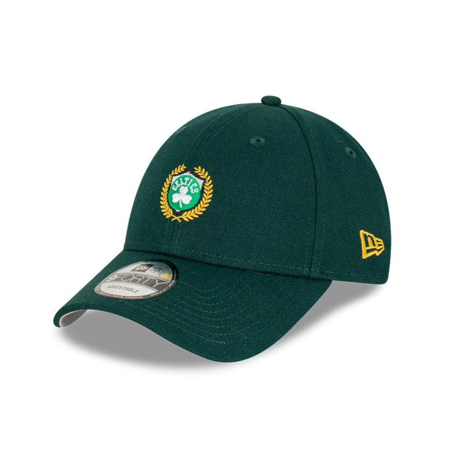 BOSTON CELTICS LAUREL PREMIUM DARK GREEN 9FORTY CAP – New Era Hong Kong