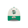 BOSTON CELTICS GREEN VISOR CHROME WHITE 9FORTY CAP