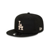 LOS ANGELES DODGERS COOPERSTOWN STONE WORLD SERIES BLACK 9FIFTY CAP