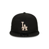 LOS ANGELES DODGERS COOPERSTOWN STONE WORLD SERIES BLACK 9FIFTY CAP