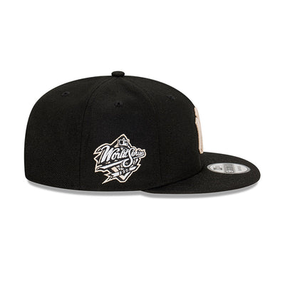 NEW YORK YANKEES COOPERSTOWN STONE WORLD SERIES BLACK 9FIFTY CAP