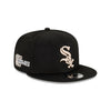 CHICAGO WHITE SOX COOPERSTOWN STONE WORLD SERIES BLACK 9FIFTY CAP