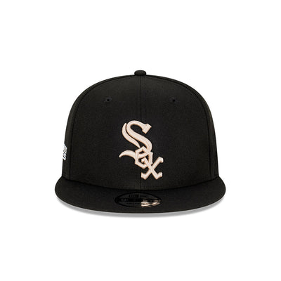 CHICAGO WHITE SOX COOPERSTOWN STONE WORLD SERIES BLACK 9FIFTY CAP