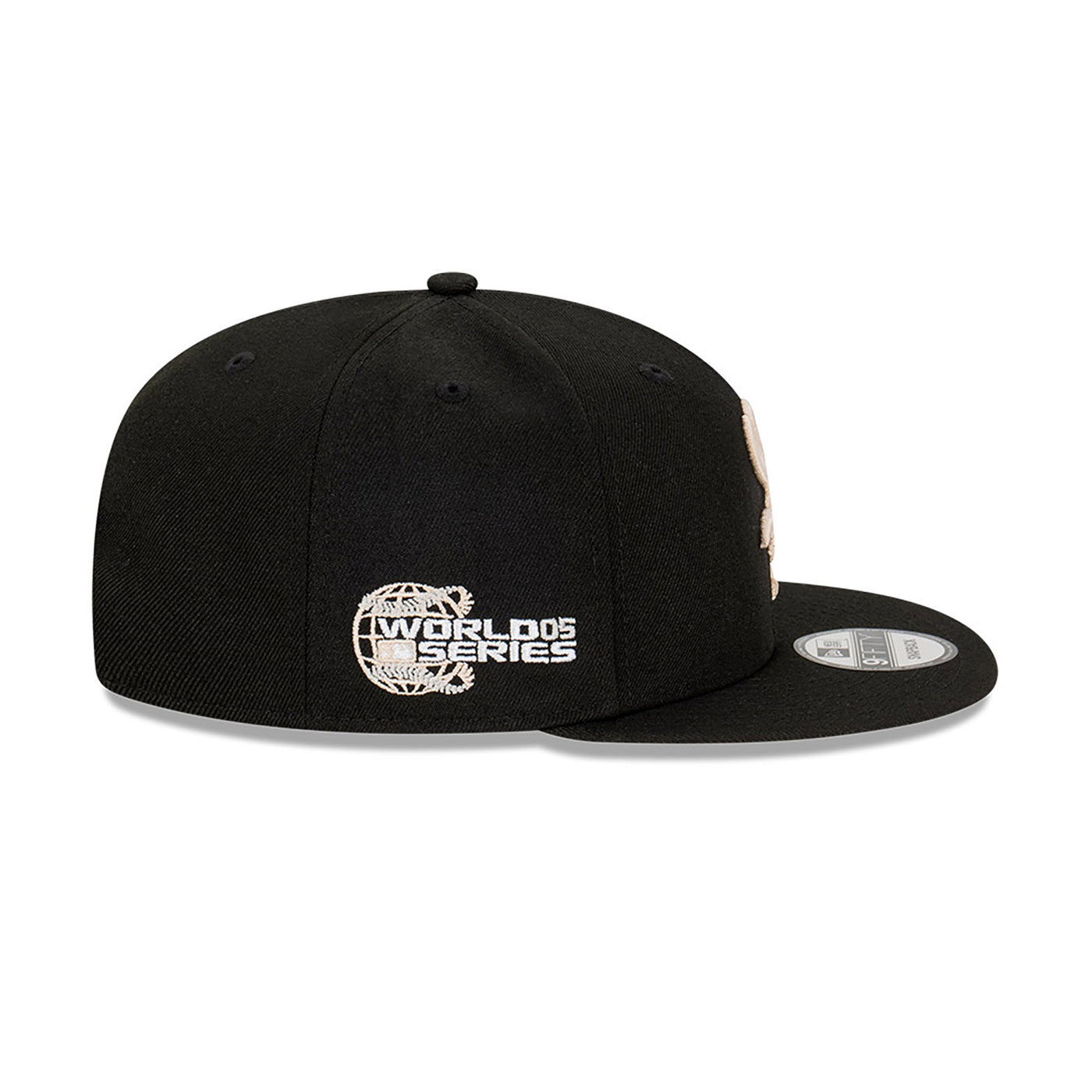 CHICAGO WHITE SOX COOPERSTOWN STONE WORLD SERIES BLACK 9FIFTY CAP