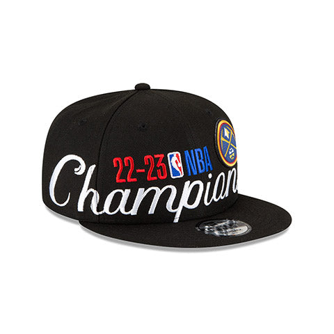 DENVER NUGGETS 2023 NBA CHAMPIONS LR BLACK 9FIFTY ORIGINAL FIT CAP