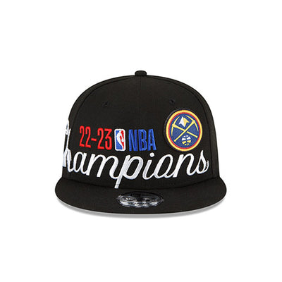 DENVER NUGGETS 2023 NBA CHAMPIONS LR BLACK 9FIFTY ORIGINAL FIT CAP
