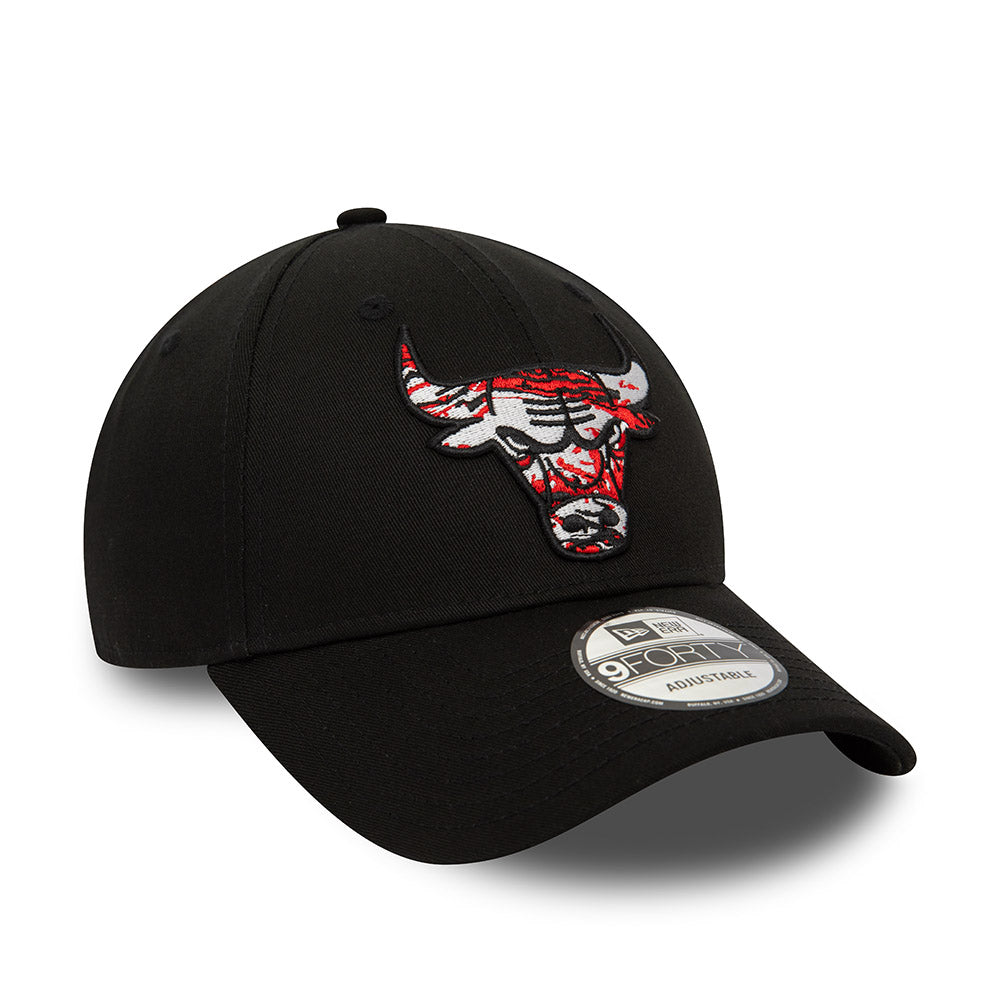 CHICAGO BULLS NBA INFILL 9FORTY BLACK 9FORTY CAP