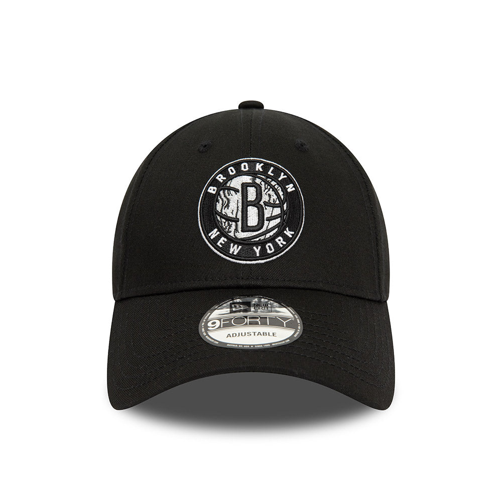 BROOKLYN NETS NBA INFILL 9FORTY BLACK 9FORTY CAP