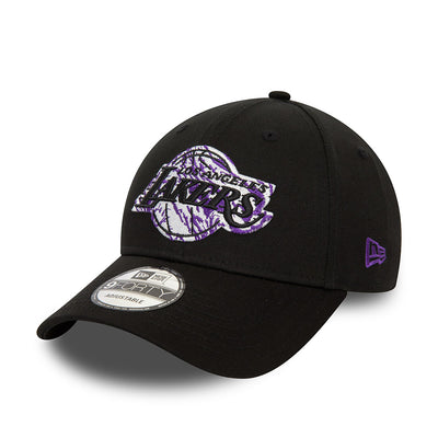 LOS ANGELES LAKERS NBA INFILL 9FORTY BLACK 9FORTY CAP