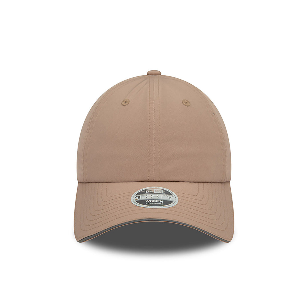 NEW ERA OPEN BACK ASH BROWN WOMEN 9FORTY CAP