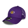 LOS ANGELES LAKERS NBA PURPLE 9FORTY TRUCKER CAP