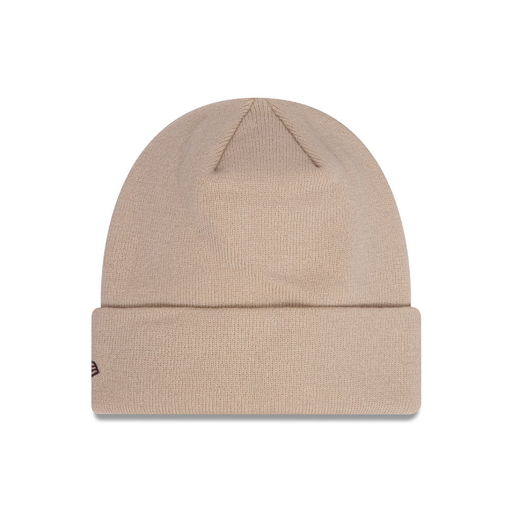 RED BULL RACING SEASONAL LIGHT BEIGE CUFF KNIT BEANIE