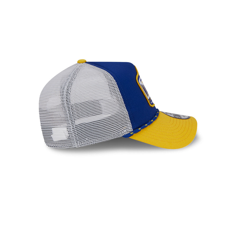 NBA 2023-2024 RALLY DRIVE GOLDEN STATE WARRIORS MED BLUE 9FORTY AF CAP