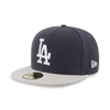 LOS ANGELES DODGERS PAVEMENT STONE VISOR GRAPHITE 59FIFTY CAP