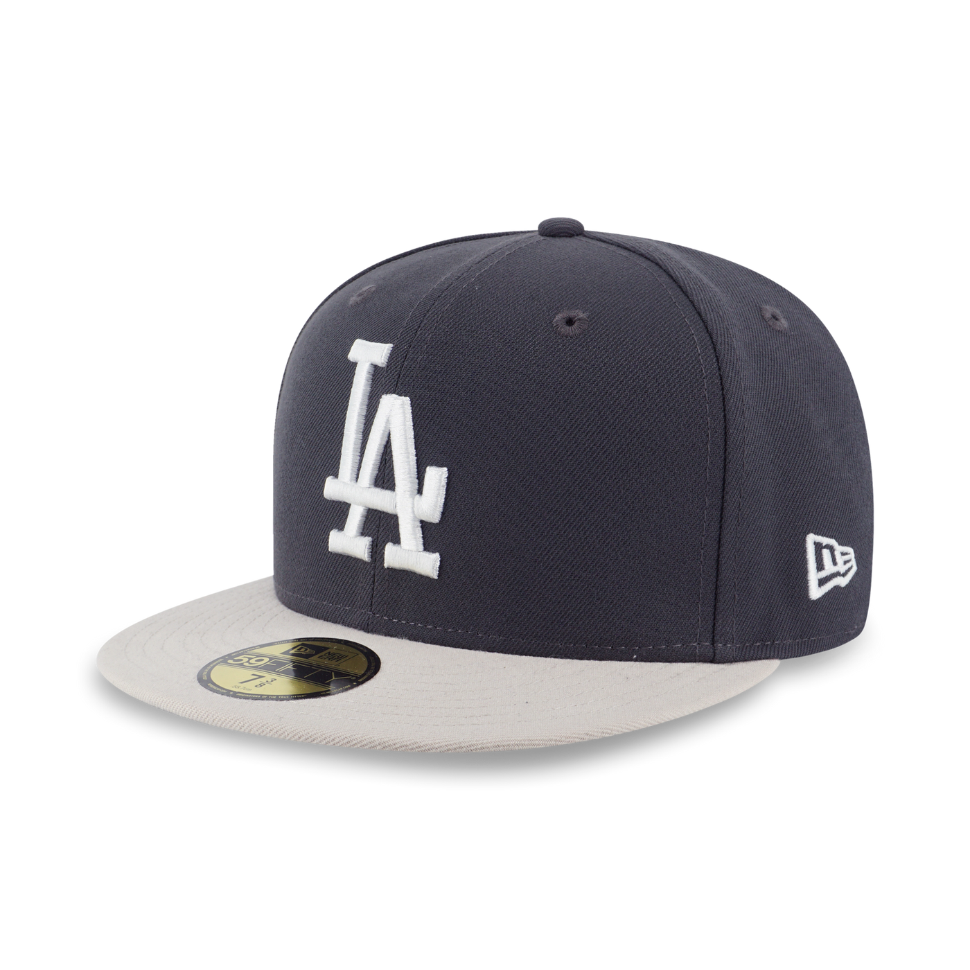 LOS ANGELES DODGERS PAVEMENT STONE VISOR GRAPHITE 59FIFTY CAP