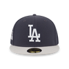 LOS ANGELES DODGERS PAVEMENT STONE VISOR GRAPHITE 59FIFTY CAP