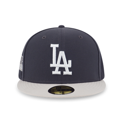 LOS ANGELES DODGERS PAVEMENT STONE VISOR GRAPHITE 59FIFTY CAP