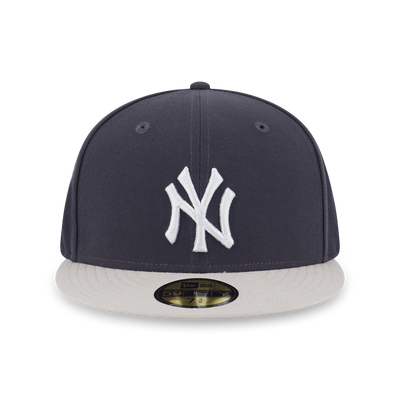 NEW YORK YANKEES PAVEMENT STONE VISOR GRAPHITE 59FIFTY CAP