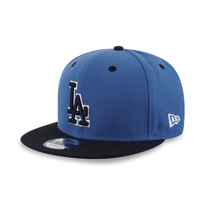 LOS ANGELES DODGERS BLUE SLATE BLACK VISOR INDIGO BLUE 9FIFTY CAP