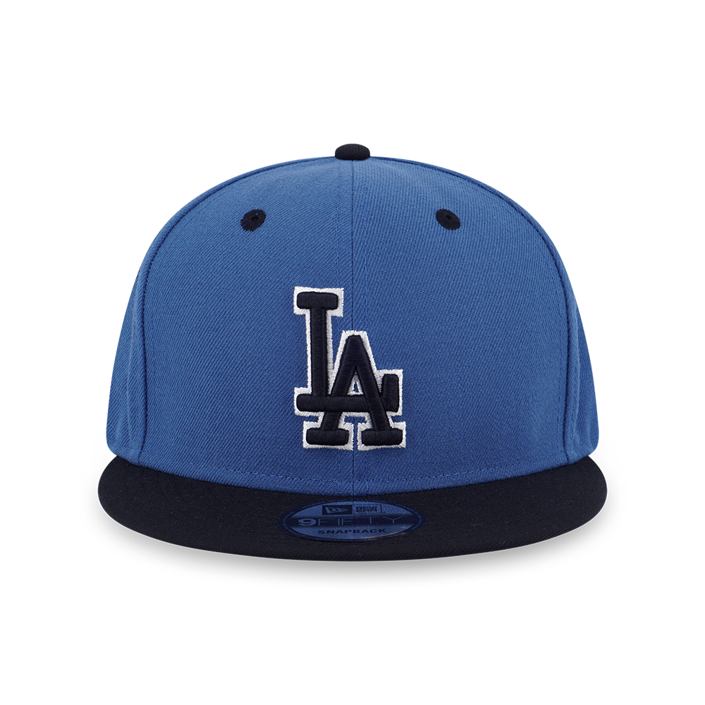 LOS ANGELES DODGERS BLUE SLATE BLACK VISOR INDIGO BLUE 9FIFTY CAP