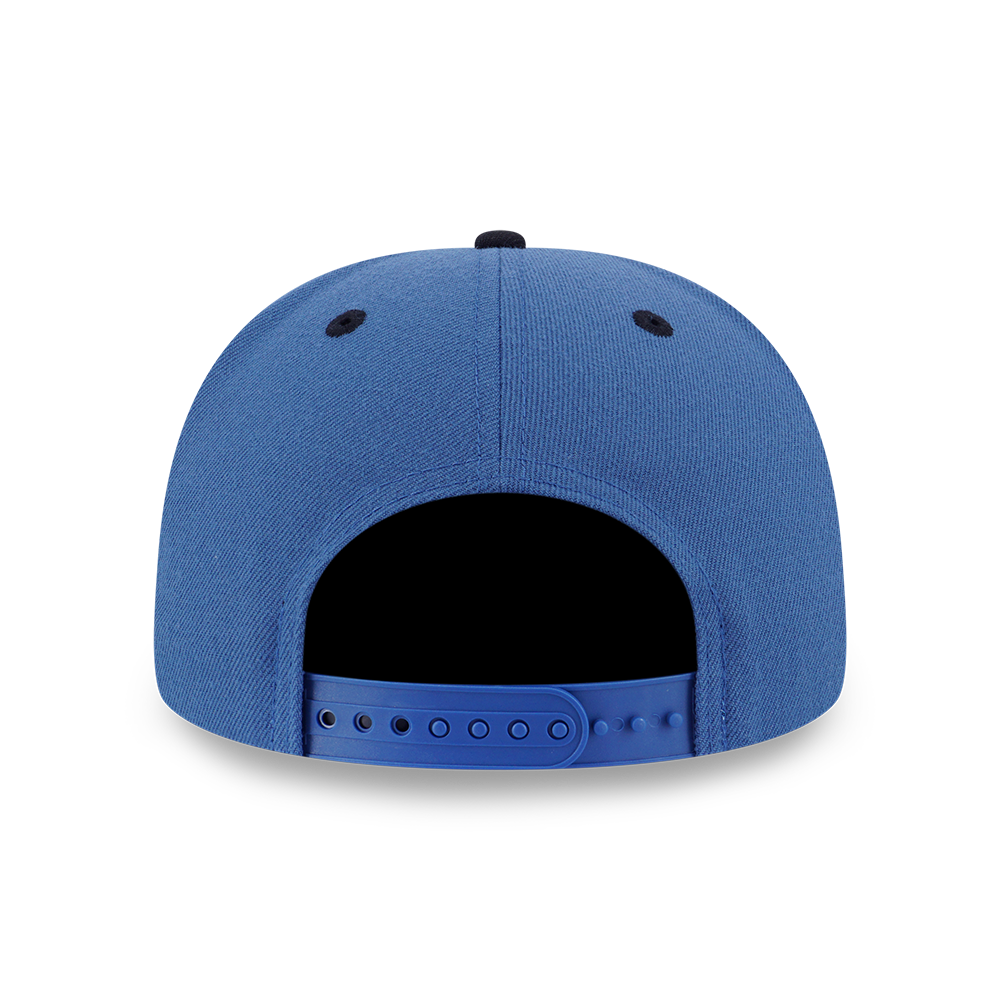 LOS ANGELES DODGERS BLUE SLATE BLACK VISOR INDIGO BLUE 9FIFTY CAP