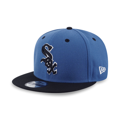 CHICAGO WHITE SOX BLUE SLATE BLACK VISOR INDIGO BLUE 9FIFTY CAP