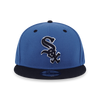 CHICAGO WHITE SOX BLUE SLATE BLACK VISOR INDIGO BLUE 9FIFTY CAP