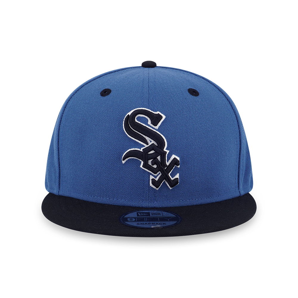 CHICAGO WHITE SOX BLUE SLATE BLACK VISOR INDIGO BLUE 9FIFTY CAP