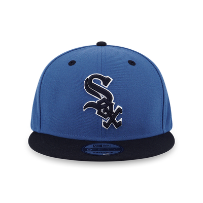 CHICAGO WHITE SOX BLUE SLATE BLACK VISOR INDIGO BLUE 9FIFTY CAP