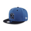 NEW YORK YANKEES BLUE SLATE BLACK VISOR INDIGO BLUE 9FIFTY CAP