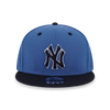 NEW YORK YANKEES BLUE SLATE BLACK VISOR INDIGO BLUE 9FIFTY CAP