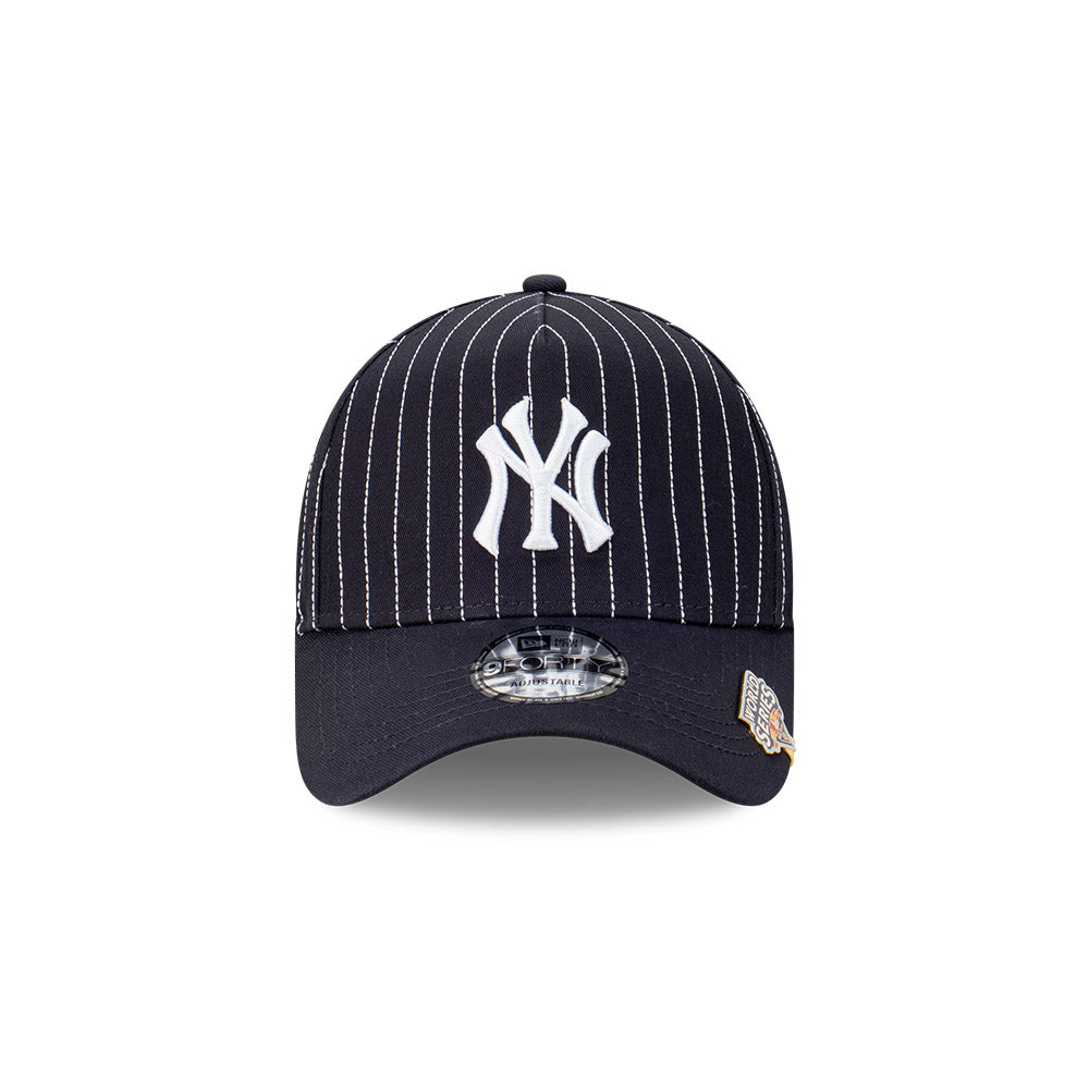 NEW YORK YANKEES PINSTRIPE BLACK 9FORTY AF CAP