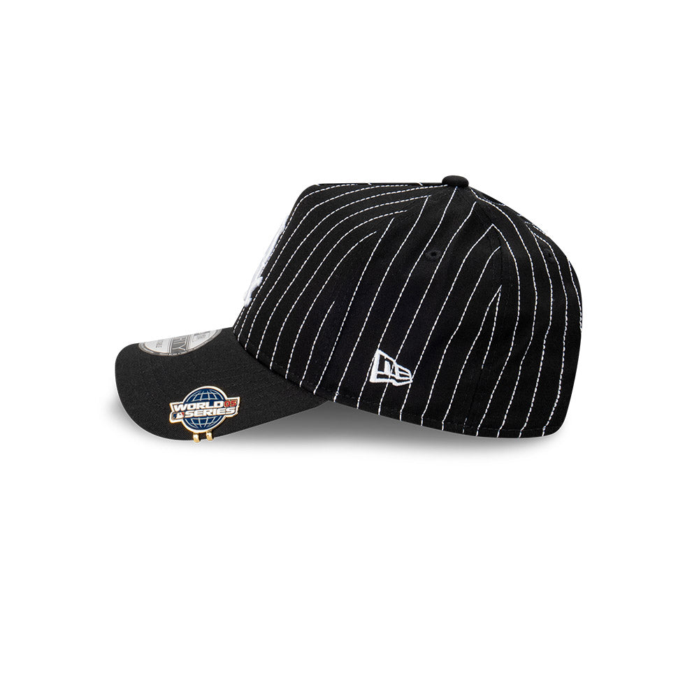 CHICAGO WHITE SOX PINSTRIPE BLACK 9FORTY AF CAP