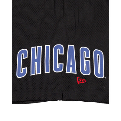 CHICAGO CUBS CORE BLACK MESH SHORTS