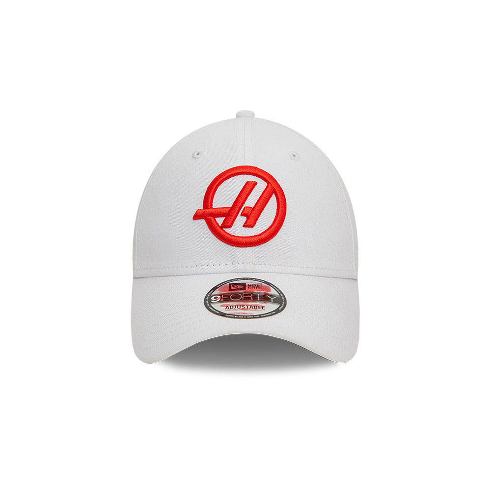 MONEYGRAM HAAS F1 TEAM ESSENTIAL WHITE 9FORTY CAP