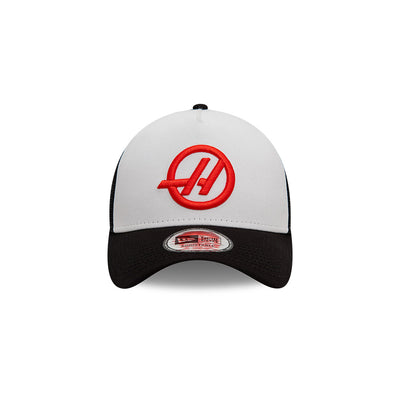 MONEYGRAM HAAS F1 TEAM BLACK 9FORTY AF TRUCKER CAP