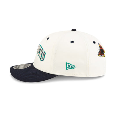 FELT X MLB 2024 SEATTLE MARINERS WHITE LOW PROFILE 9FIFTY CAP