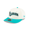 FELT X MLB 2024 FLORIDA MARLINS WHITE LOW PROFILE 9FIFTY CAP