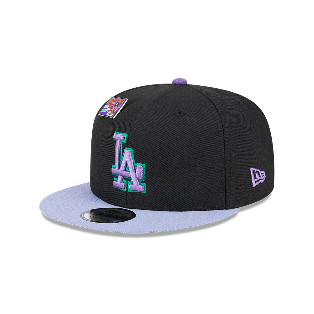 NEW ERA x BIG LEAGUE CHEW LOS ANGELES DODGERS BLACK 9FIFTY CAP