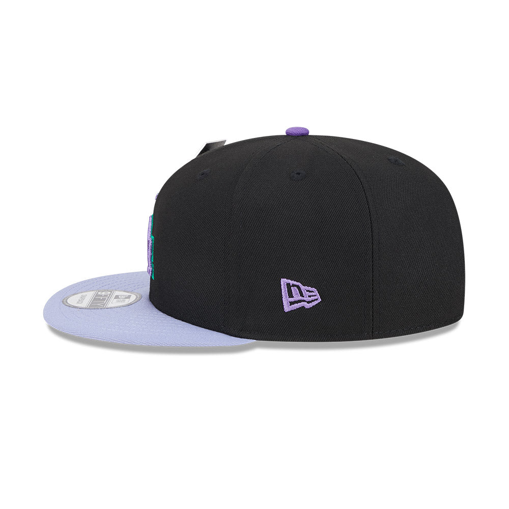 NEW ERA x BIG LEAGUE CHEW LOS ANGELES DODGERS BLACK 9FIFTY CAP