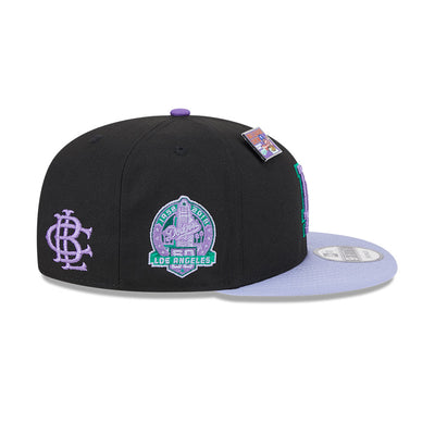 NEW ERA x BIG LEAGUE CHEW LOS ANGELES DODGERS BLACK 9FIFTY CAP