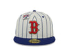 NEW ERA x BIG LEAGUE CHEW BOSTON RED SOX WHITE 59FIFTY CAP