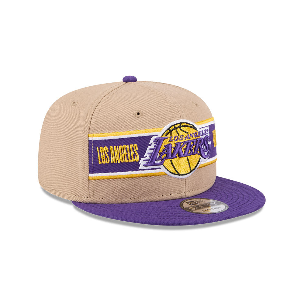 New Era Lakers Cap - A-Frame Trucker Mütze In Beige