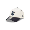 NEW YORK YANKEES ASG VINTAGE WHITE CHROME 2TONE NAVY VISOR 9FORTY AF CAP