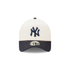 NEW YORK YANKEES ASG VINTAGE WHITE CHROME 2TONE NAVY VISOR 9FORTY AF CAP