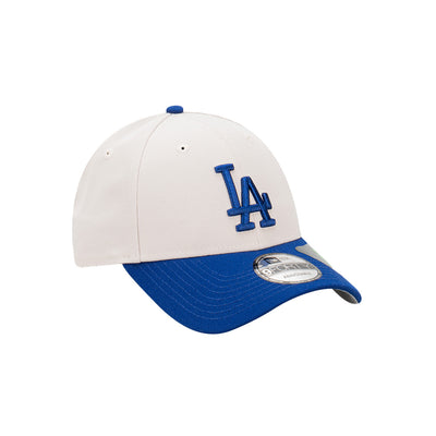 LOS ANGELES DODGERS 2-TONE STONE REPREVE DARK ROYAL VISOR STONE 9FORTY CAP