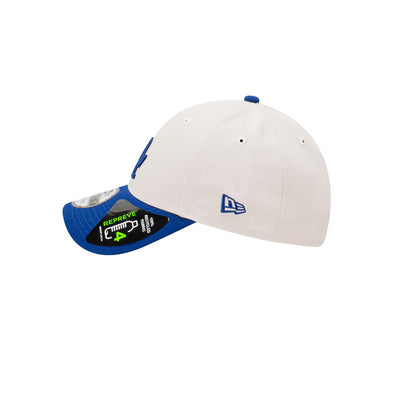 LOS ANGELES DODGERS 2-TONE STONE REPREVE DARK ROYAL VISOR STONE 9FORTY CAP