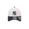 NEW YORK YANKEES 2-TONE STONE REPREVE NAVY VISOR STONE 9FORTY CAP