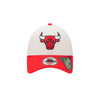 CHICAGO BULLS 2-TONE STONE REPREVE SCARLET VISOR STONE 9FORTY CAP