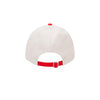 CHICAGO BULLS 2-TONE STONE REPREVE SCARLET VISOR STONE 9FORTY CAP